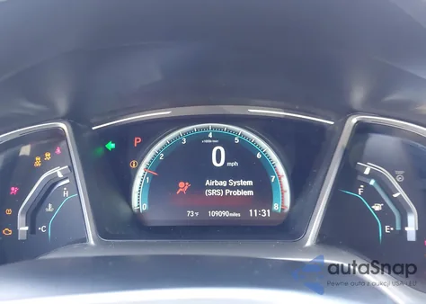 2017 Honda Civic Ex из США, поврежденный, VIN 2HGFC2F75HH532368